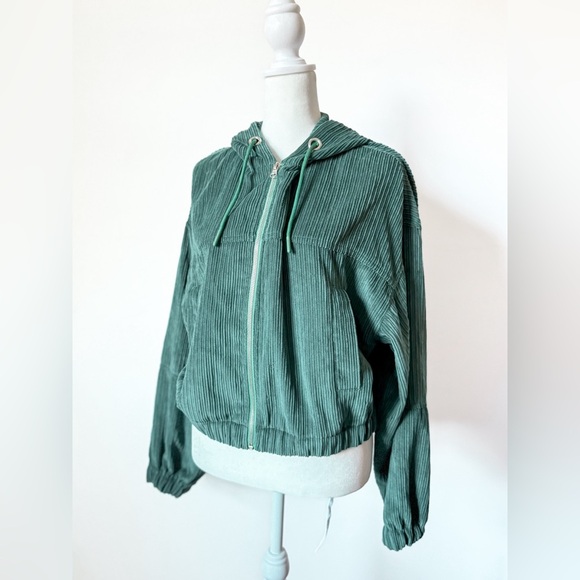 Pink Rose Jackets & Blazers - Pink Rose Corduroy Jacket